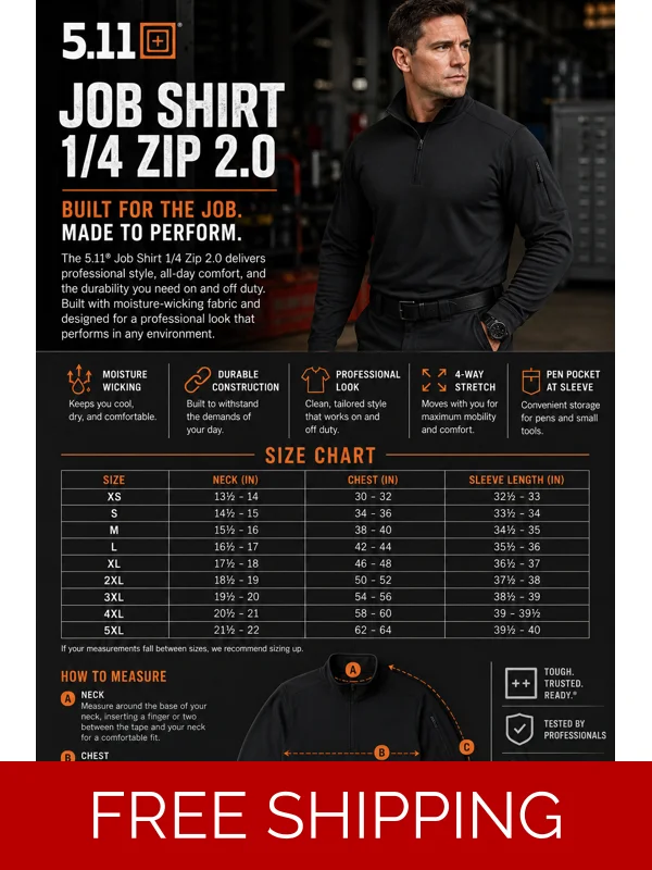 LCES 5.11 JOB SHIRT MENS